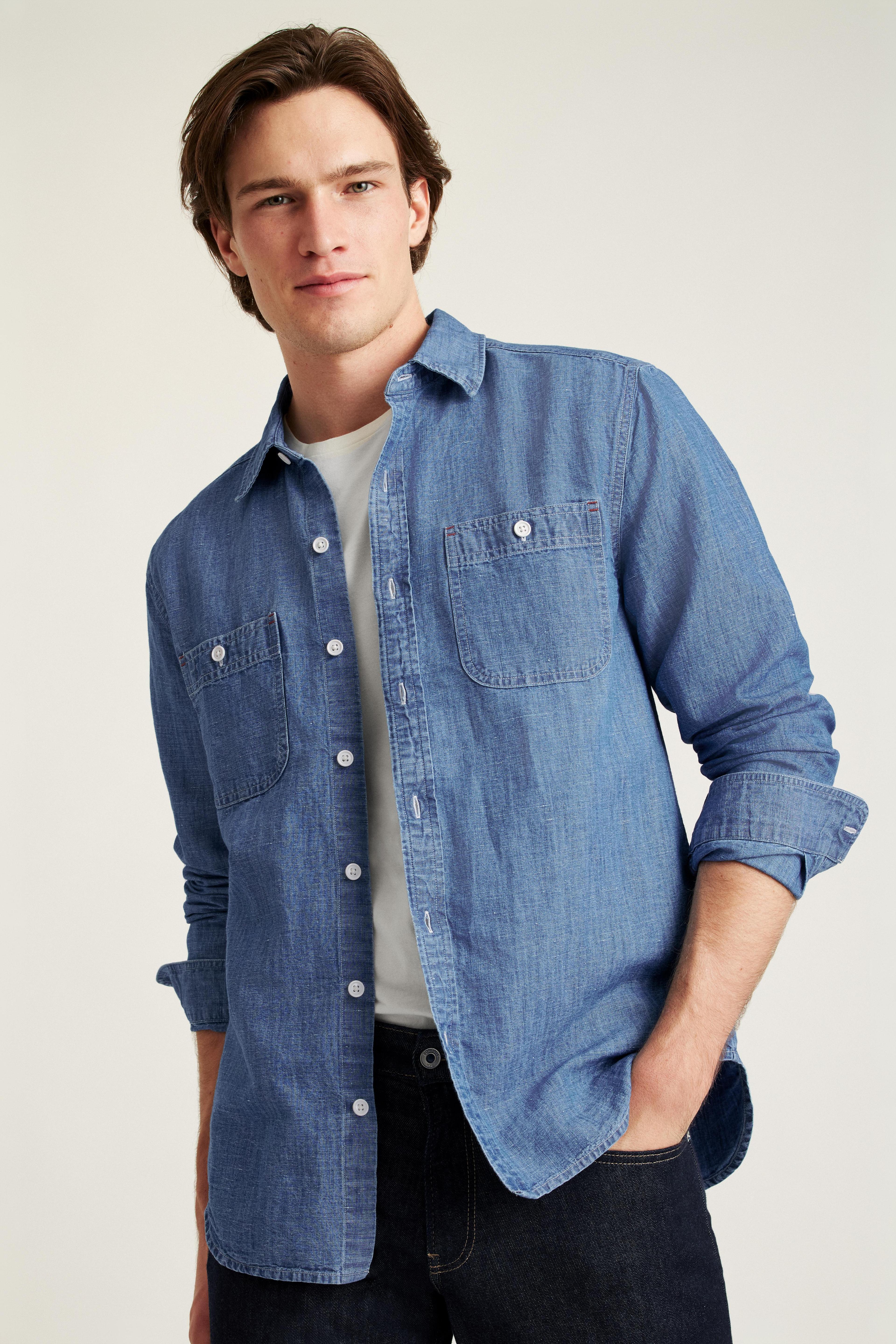 Everyday Lightweight Denim Shirt Product Image