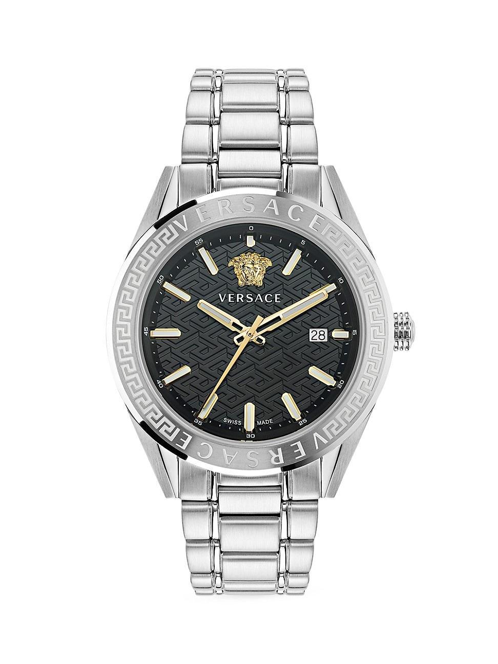 Mens V-Code Stainless Steel Watch Product Image