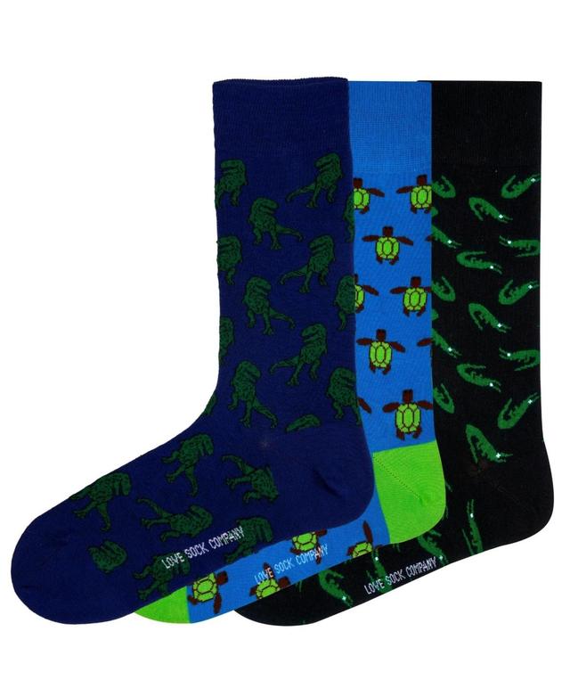 Mens Ancient Bundle Novelty Crew Socks, Pack of 3 Product Image