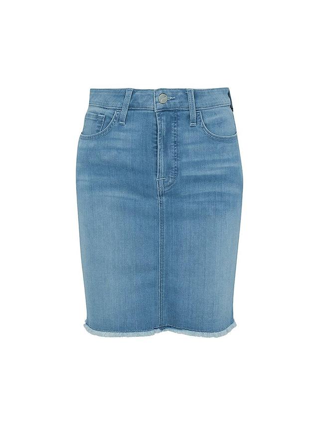 Womens Denim Pencil Skirt Product Image