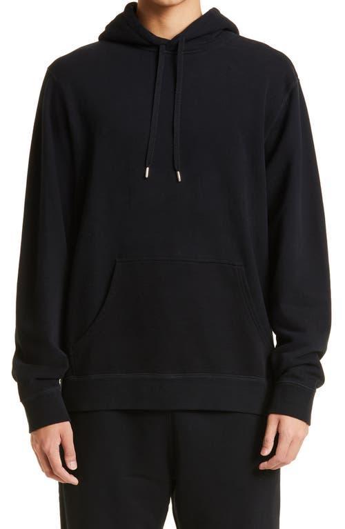 Sunspel Mens Cotton French Terry Hoodie Product Image