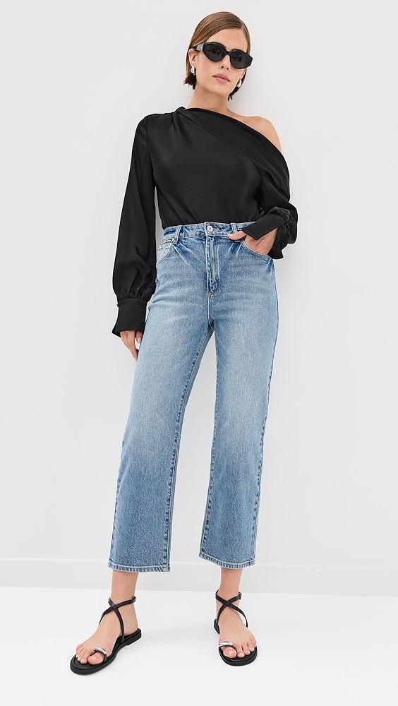 ABRAND Venice Straight Jeans | Shopbop Product Image