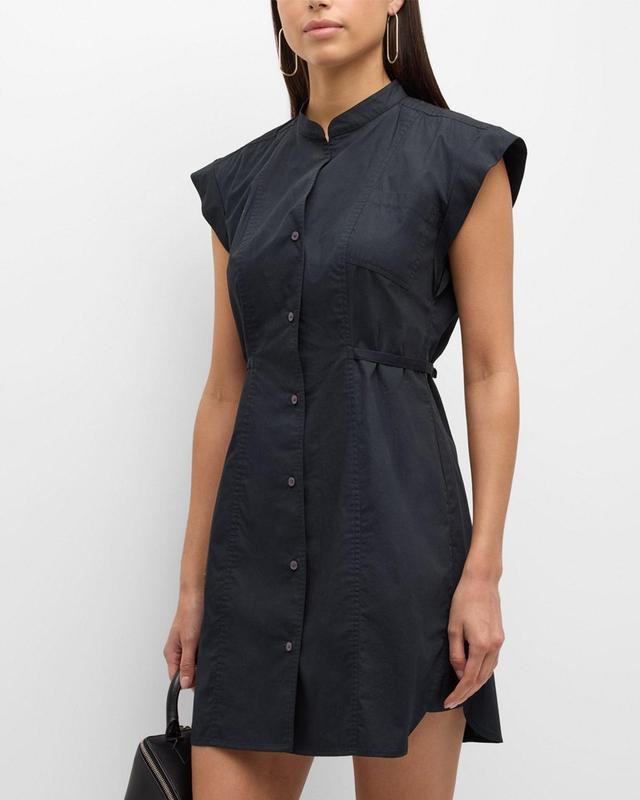 Derek Lam 10 Crosby Peyton Extended Shoulder Shirt Dress Product Image