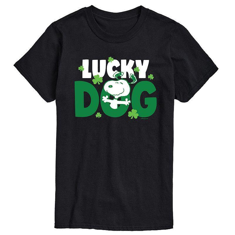 Mens Peanuts Lucky Dog Tee Product Image