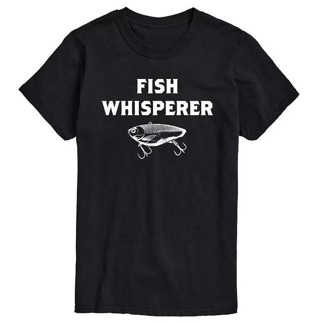 Mens Fish Whisperer Graphic Tee Blue Product Image