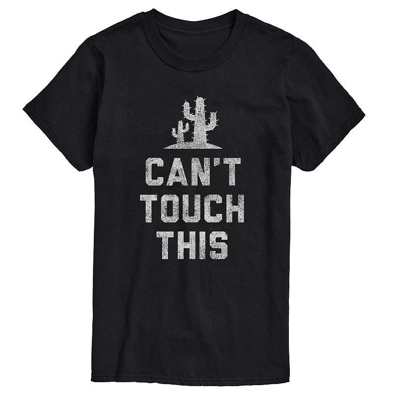 Big & Tall Cant Touch This Cactus Graphic Tee, Mens Product Image