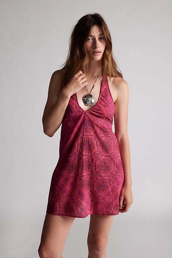 Kimchi Blue Ava Halter Mini Dress Womens at Urban Outfitters Product Image