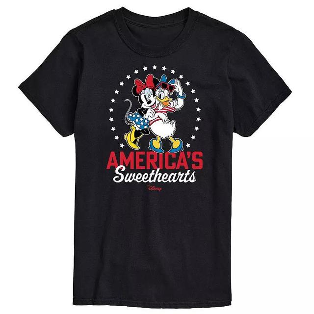 Disneys Big & Tall Americas Sweethearts Graphic Tee, Mens Product Image