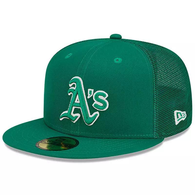 Mens Green Oakland Athletics 2022 St. Patricks Day On-Field 59FIFTY Fitted Hat Product Image