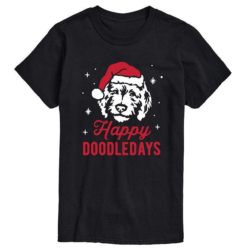 Big & Tall Happy Doodledays Tee, Mens Product Image