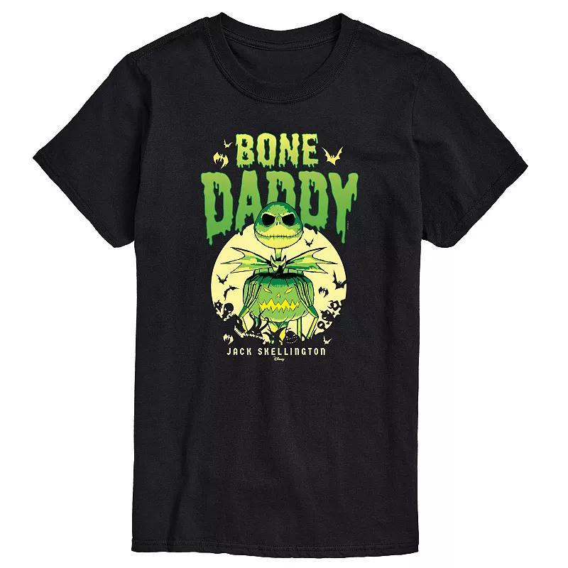 Disneys The Nightmare Before Christmas Mens Bone Daddy Graphic Tee Heather Grey Product Image