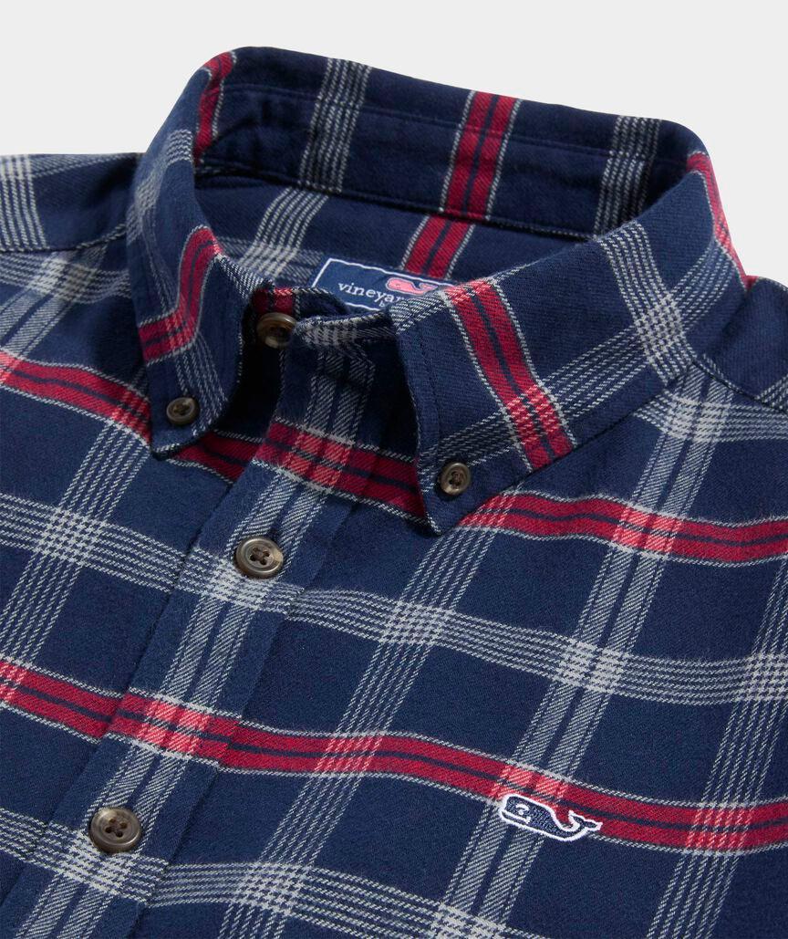 Vineyard Flannel Plaid Shirt Product Image