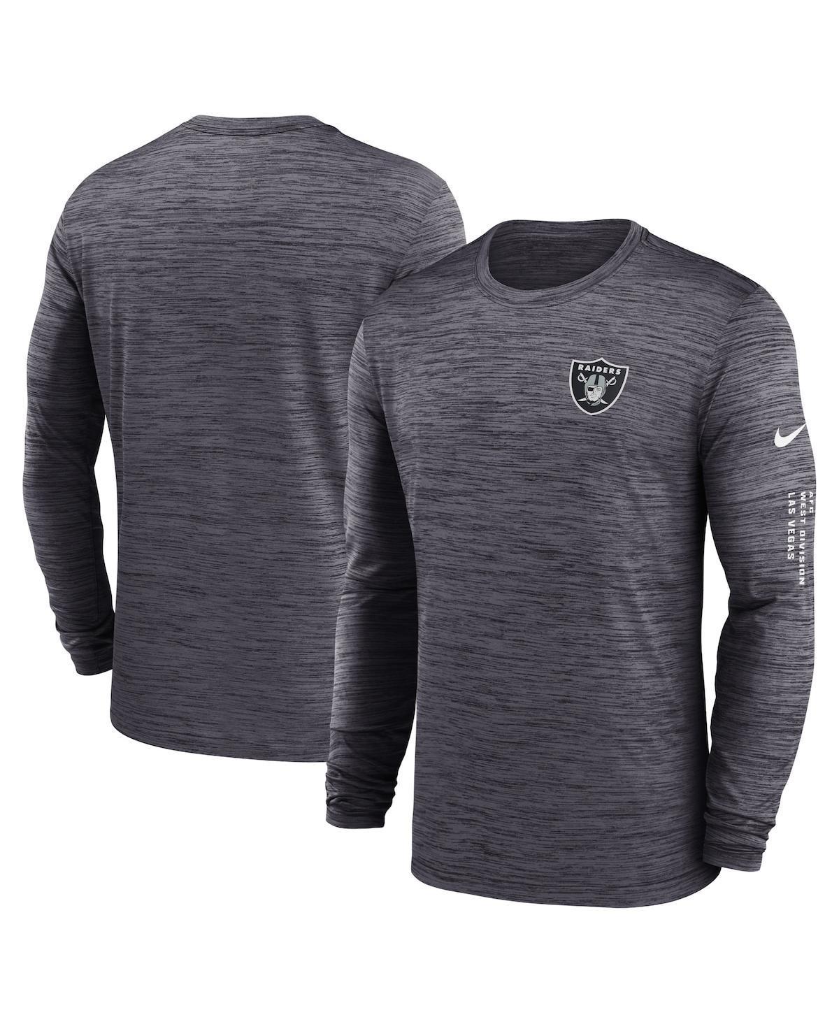 Mens Nike Black New Orleans Saints Velocity Long Sleeve T-shirt Product Image