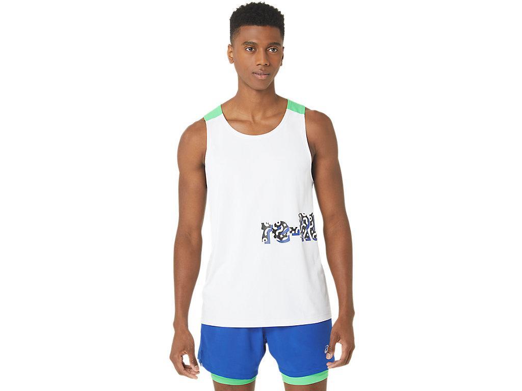 ASICS Men's New Strong Repurposed Run Singlet Product Image