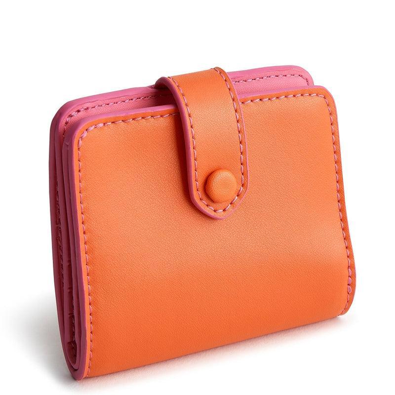 Vera Bradley Small Tab Wallet Women in Orange Product Image