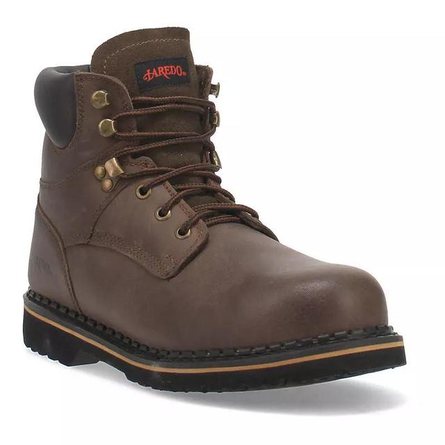 Laredo Hub & Tack Mens Steel-Toe Leather Work Boots Product Image