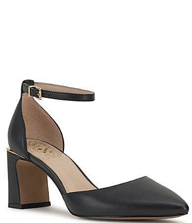 Vince Camuto Hendriy Ankle Strap Pointed Toe Pump Product Image