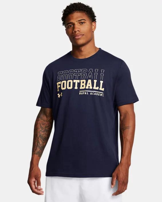 Men's UA Performance Cotton Collegiate T-Shirt Product Image