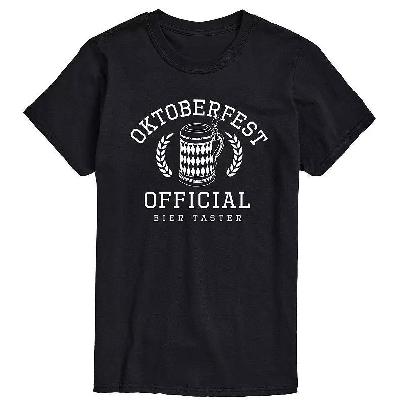 Mens Oktoberfest Official Bier Taster Tee Product Image