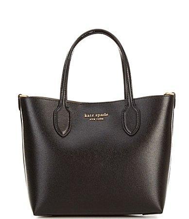 Womens Medium Bleecker Saffiano Leather Crossbody Tote Bag Product Image