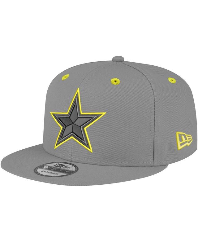 Mens New Era Graphite Dallas Cowboys Volt 9FIFTY Snapback Hat Product Image