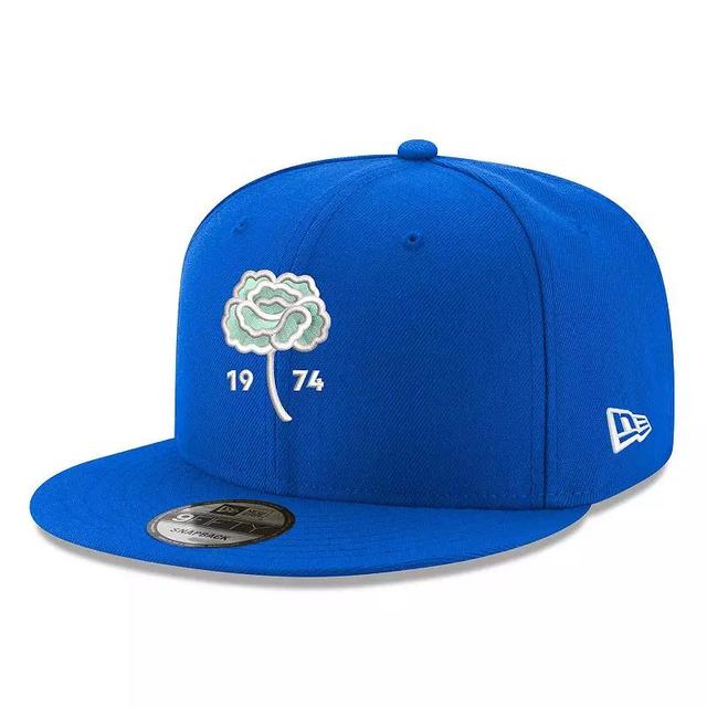 Mens New Era Blue Seattle Sounders Fc Carnation 9FIFTY Snapback Hat Product Image