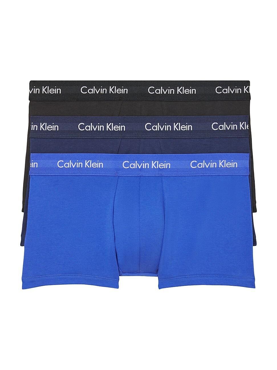 Mens 3-Pack Cotton Stretch Boxer Briefs Product Image