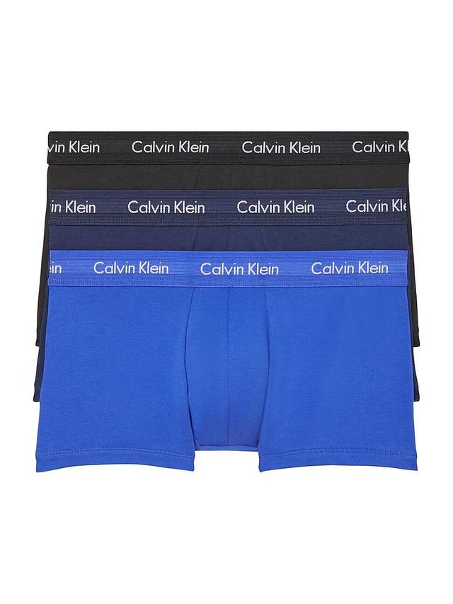 Mens 3-Pack Cotton Stretch Boxer Briefs Product Image