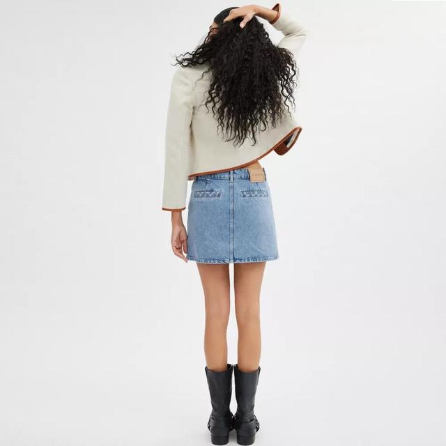 Denim Skirt Product Image