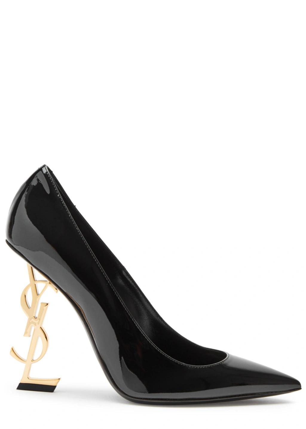 Opyum 110 Patent Leather Pumps In Black Product Image