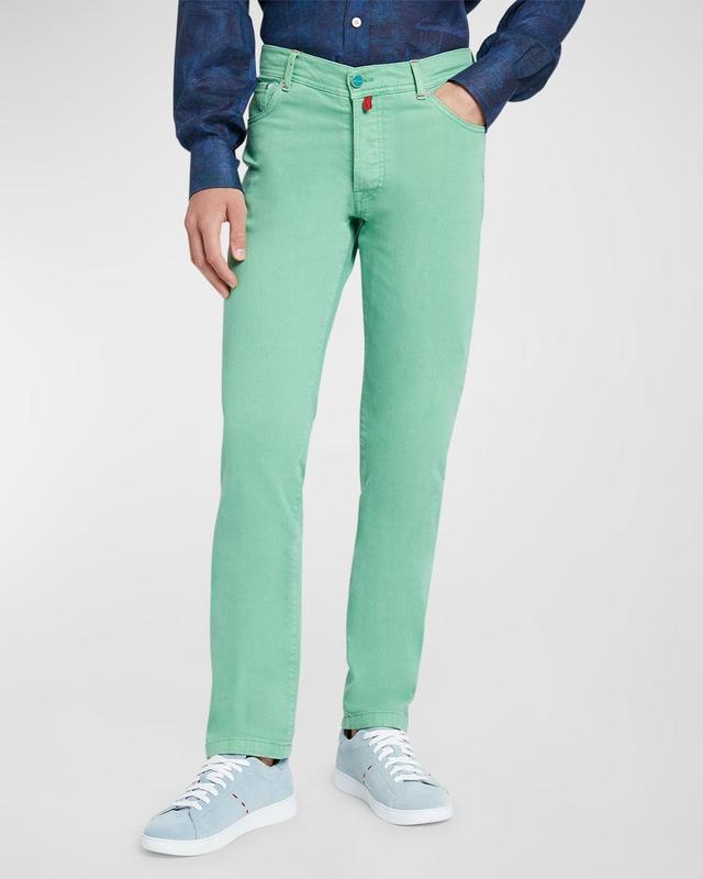 Mens 5-Pocket Straight-Leg Pants Product Image