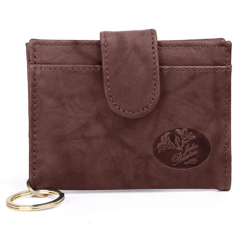 Julia Buxton Heiress Pik-Me-Up RFID-Blocking Leather Card Case Product Image