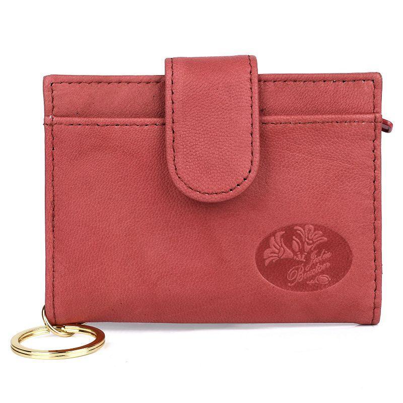 Julia Buxton Heiress Pik-Me-Up RFID-Blocking Leather Card Case Product Image