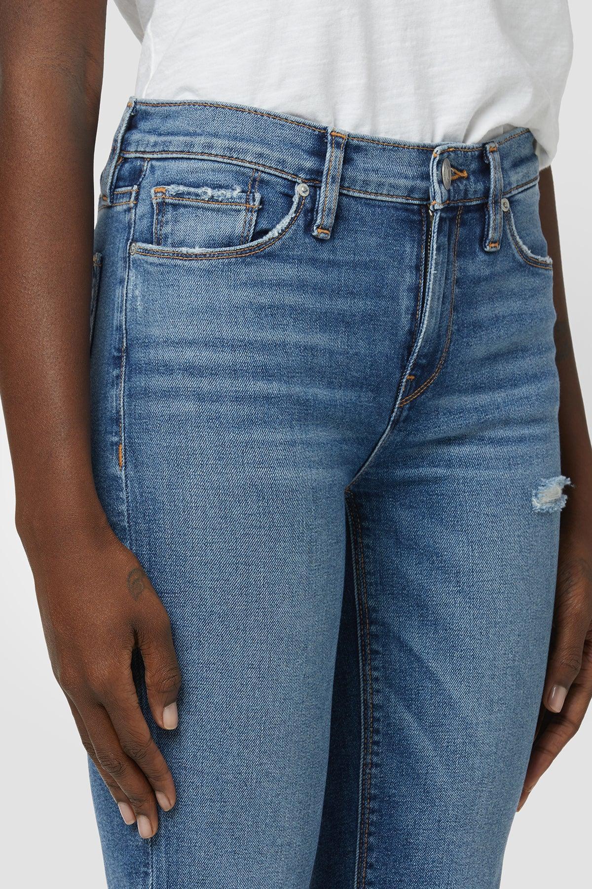 Nico Mid-Rise Straight Crop Jean Female Product Image