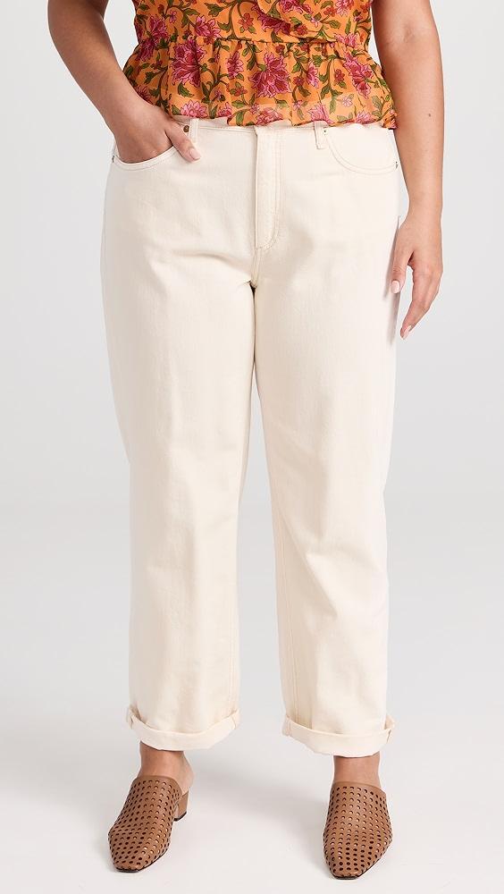 rag & bone Featherweight Dre Baggy Jeans | Shopbop Product Image