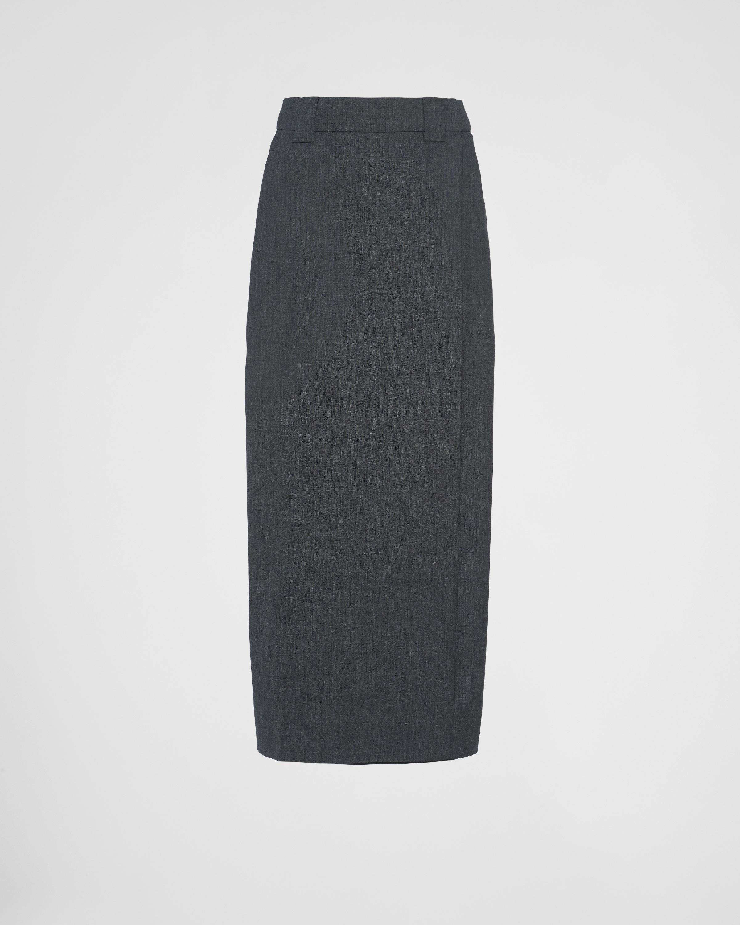 Wool midi-skirt product image