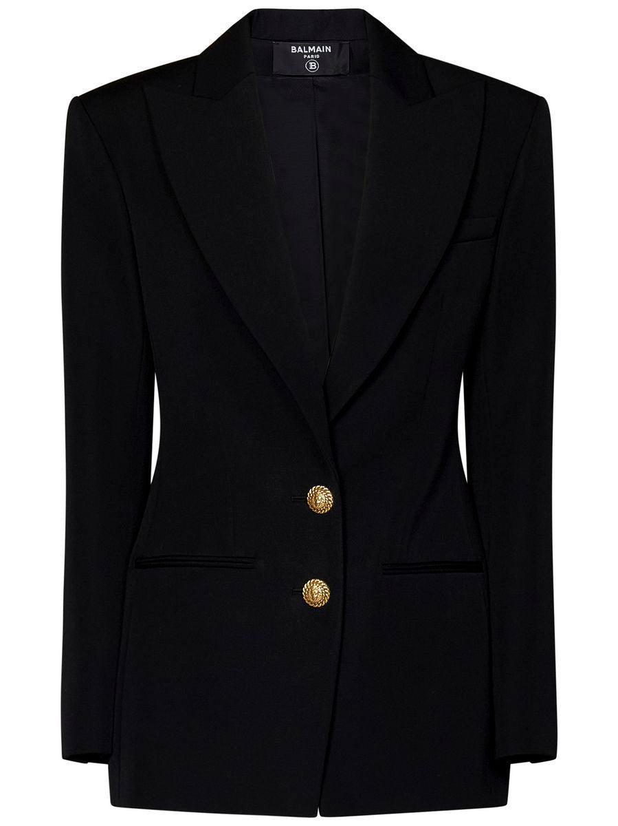 BALMAIN Coats & Jackets In Black Product Image