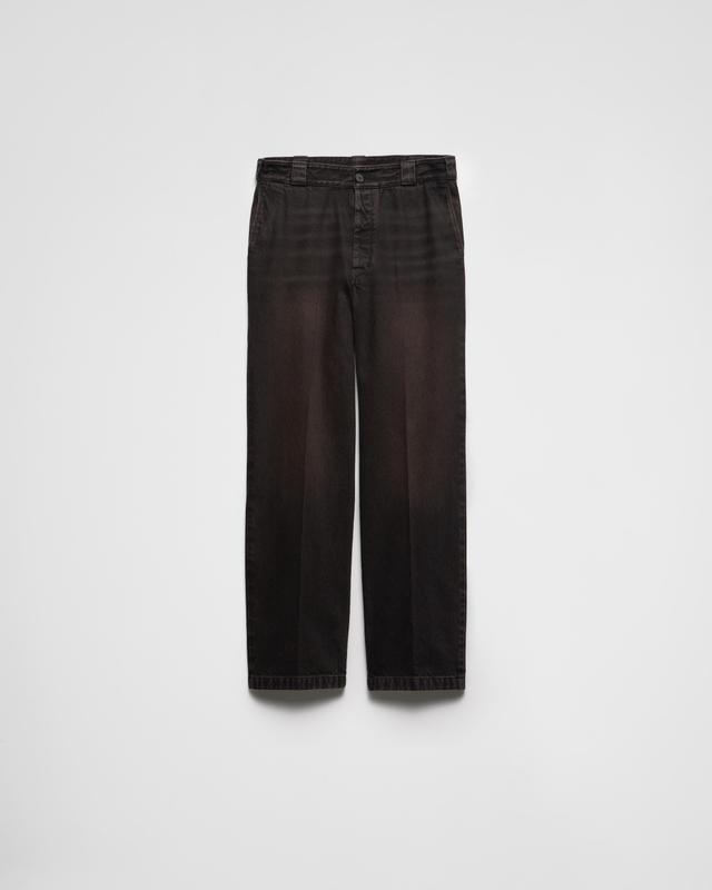 Relaxed fit denim jeans Product Image