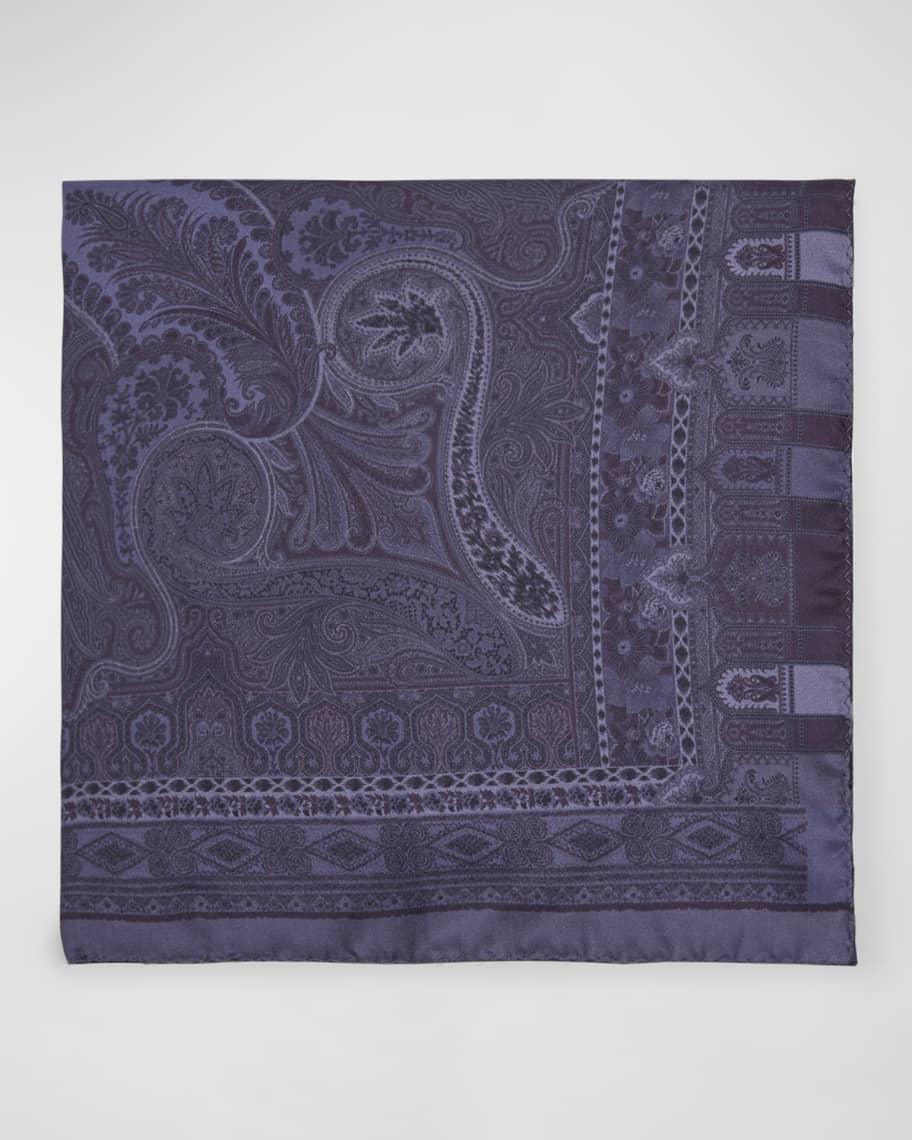 Men's Paisley Pocket Square Product Image