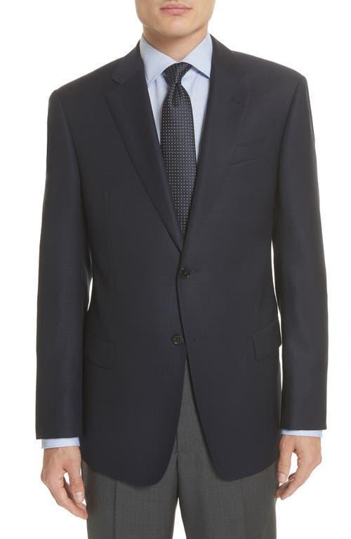 Emporio Armani Trim Fit Wool Blazer Product Image