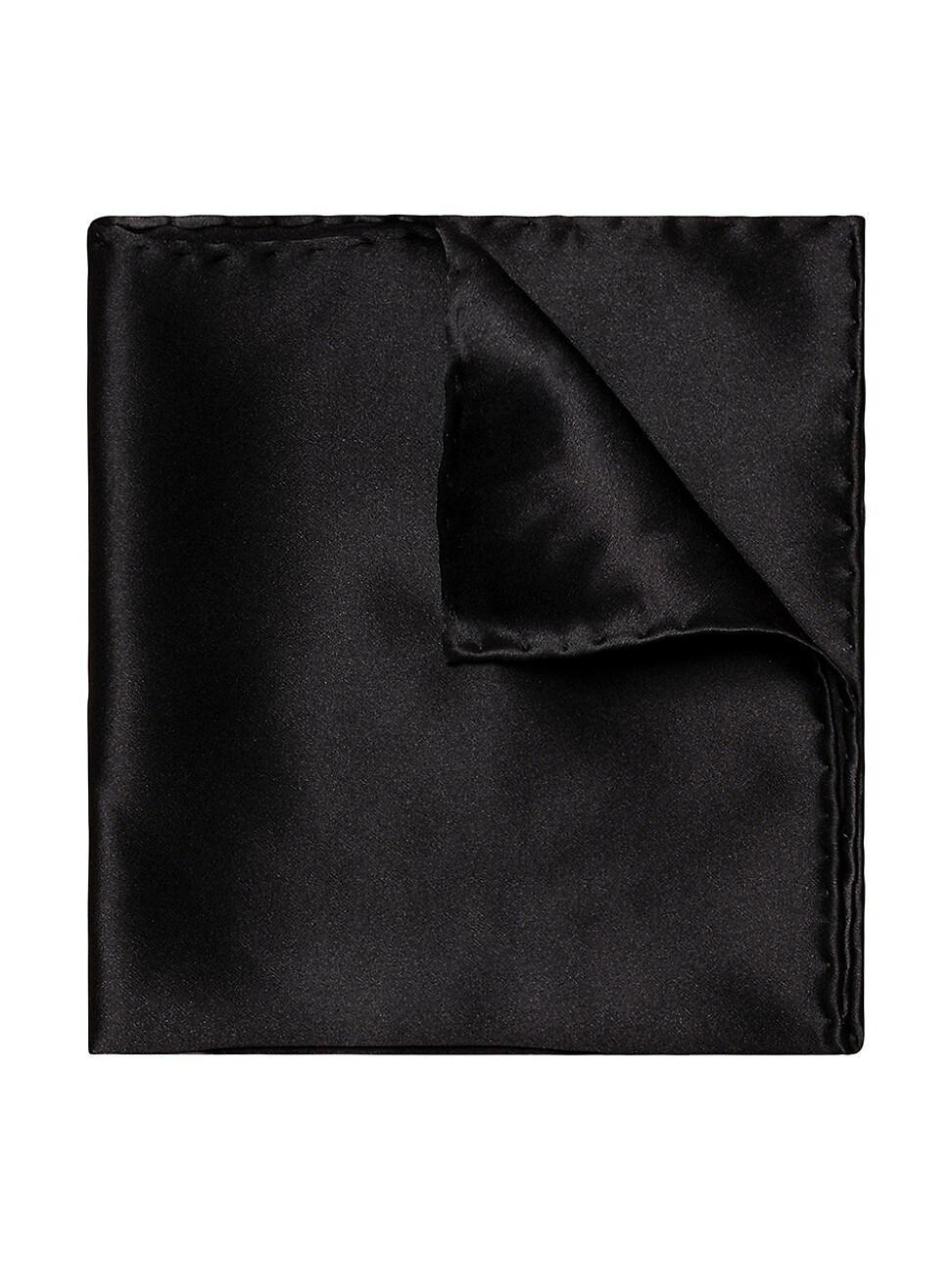 Mens Velvet Pocket Square With Swarovski Crystals Product Image