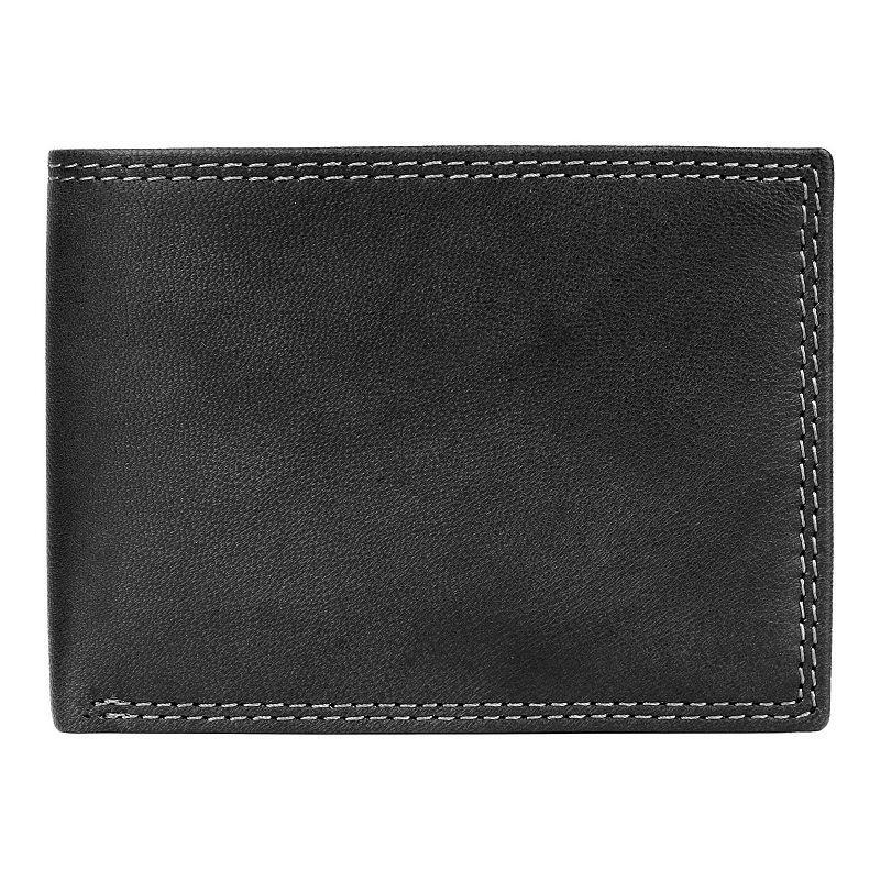 Buxton Hunt Credit Card Billfold Wallet, Black Product Image