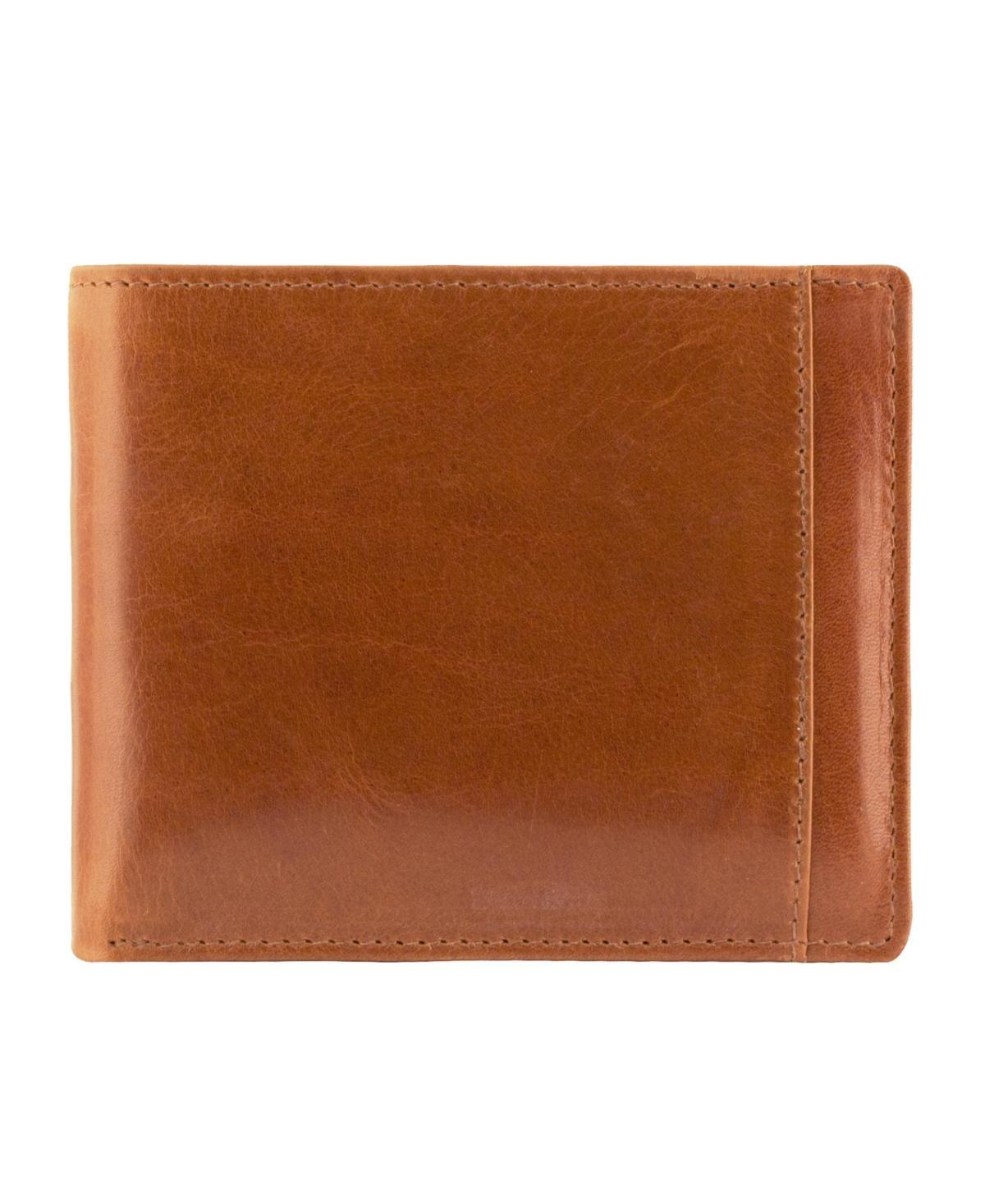 Mancini Casablanca Collection Mens Rfid Secure Center Billfold with Removable Left Wing Passcase Product Image