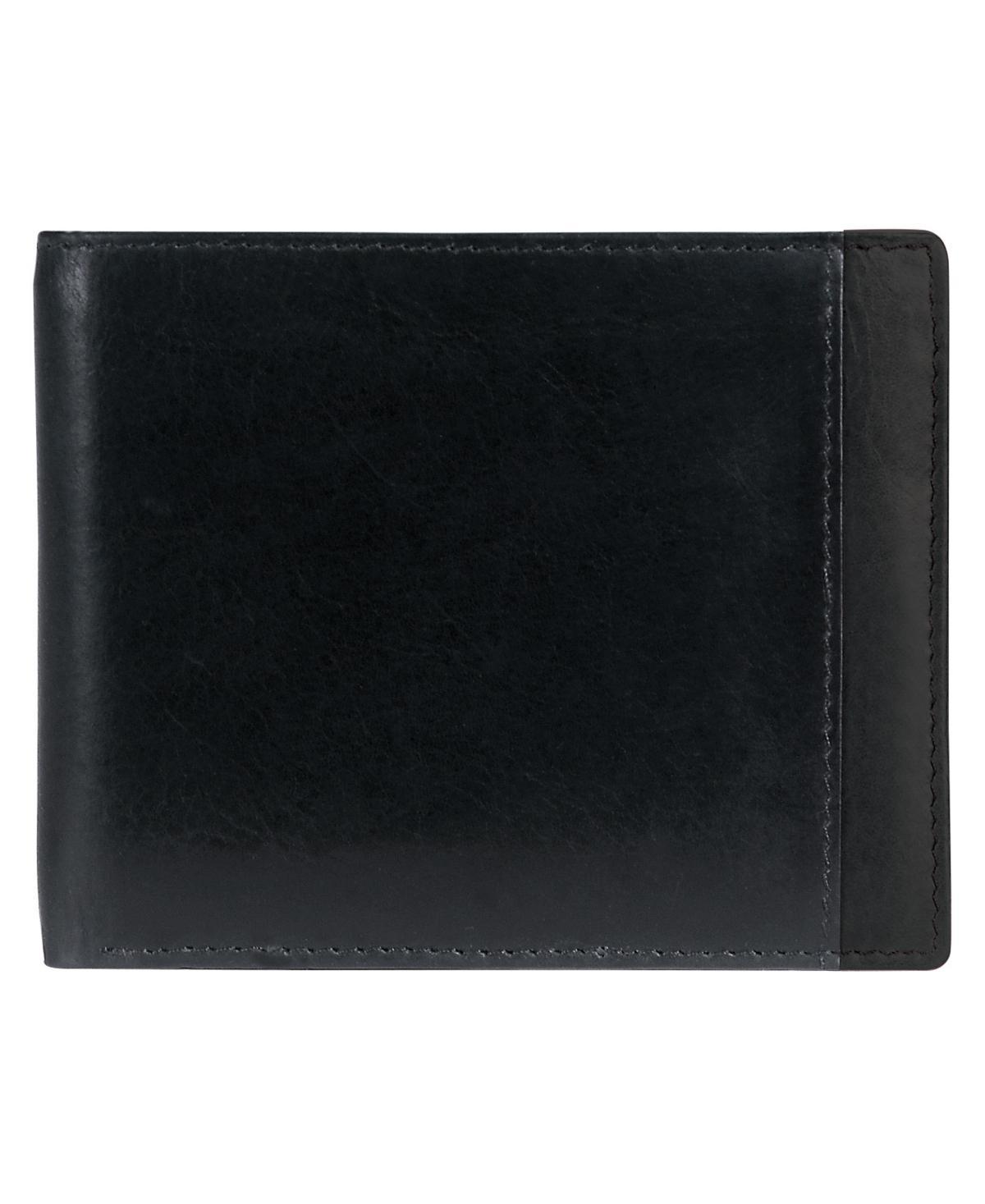 Mancini Casablanca Collection Mens Rfid Secure Center Billfold with Removable Left Wing Passcase Product Image