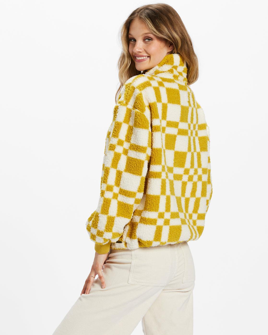 Time Off Half-Zip Fleece Pullover - Split Pea Female Product Image