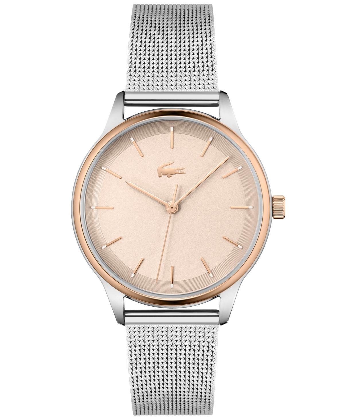 Lacoste Womens Club Stainless Steel Mesh Bracelet Watch 34mm - Staineless Steel Product Image