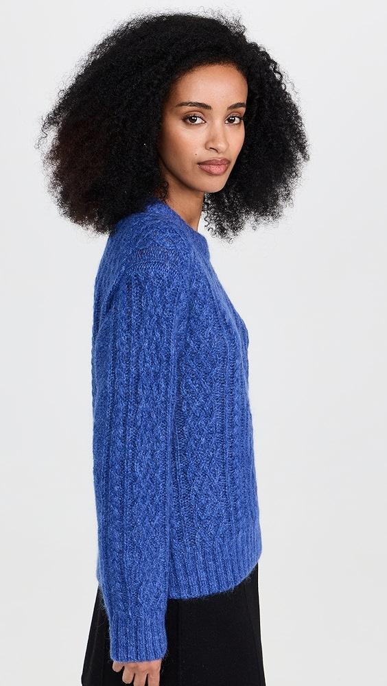 Alex Mill Willow Fisherman Sweater In Mohair Wool | Shopbop Product Image