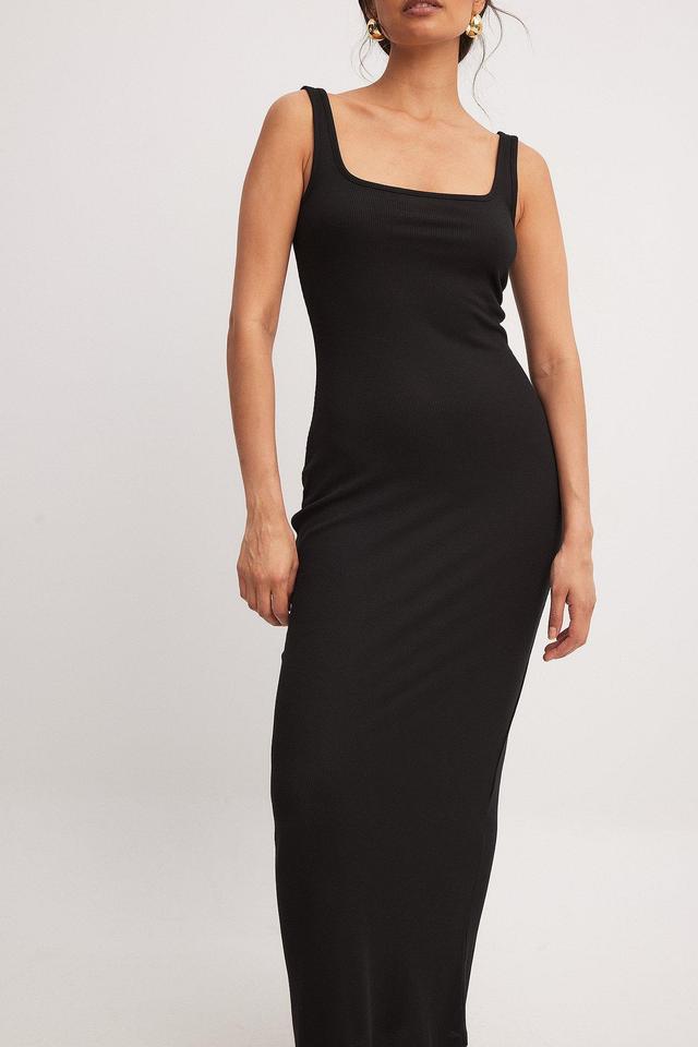 Soft Ribbed Maxi Dress Product Image