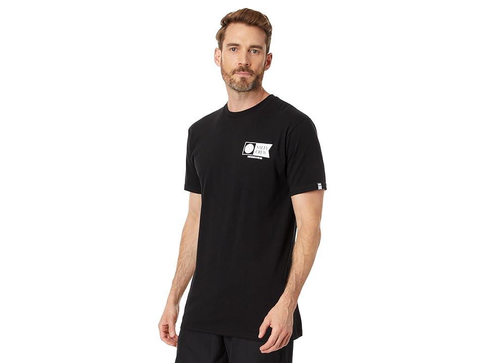 Salty Crew Alpha Standard Short Sleeve Tee (Black) Men's Clothing Product Image