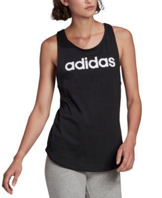 Adidas Womens LOUNGEWEAR Essentials Logo Loose Tank Top Product Image